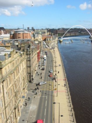 The Quayside from the High Level Bridge